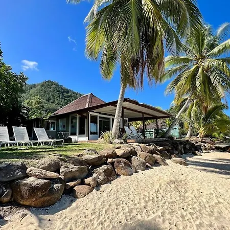 Fare Matairoa - Cozy Cottage W Pretty Beachfront